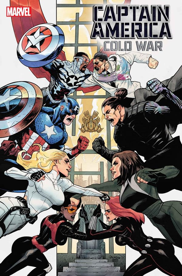 Cover image for CAPTAIN AMERICA: COLD WAR OMEGA #1 PATRICK GLEASON COVER