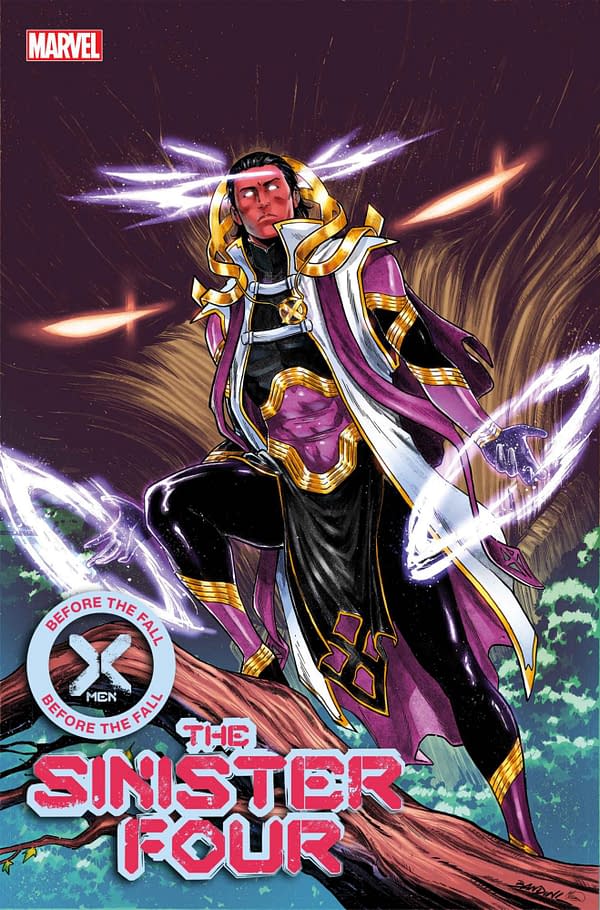 Cover image for X-MEN: BEFORE THE FALL - SINISTER FOUR 1 MICHELE BANDINI HELLFIRE GALA VARIANT