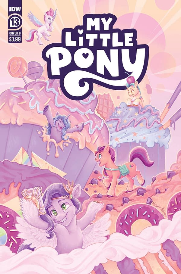 Cover image for MY LITTLE PONY #13 CVR B HAINES