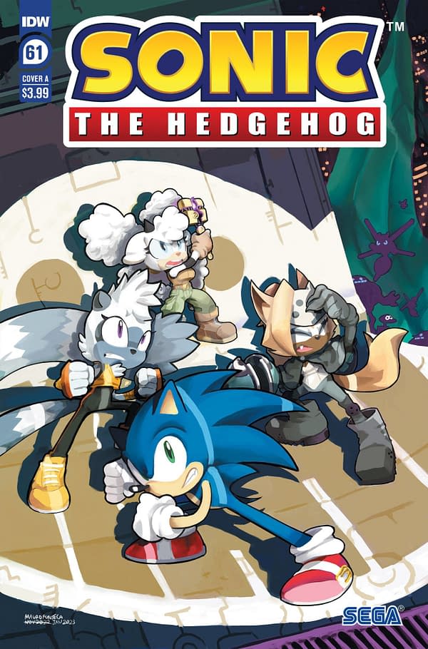 Cover image for Sonic the Hedgehog #16