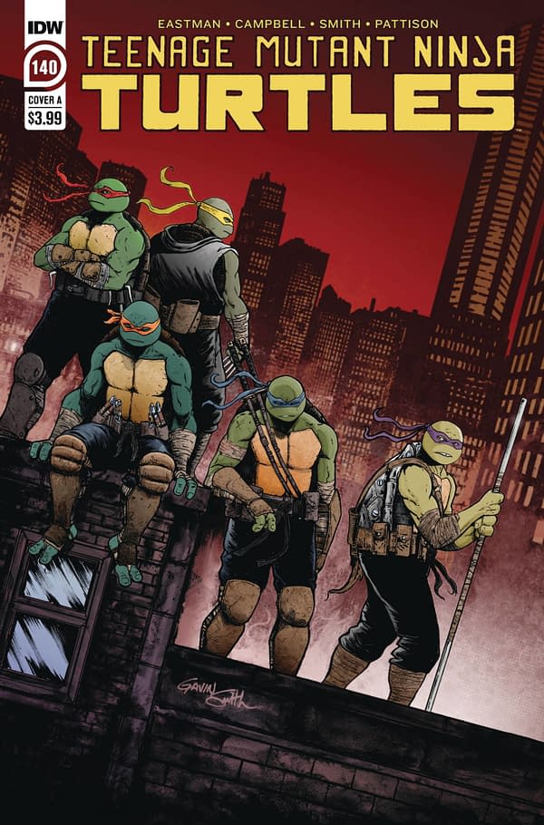 Cover image for Teenage Mutant Ninja Turtles #140