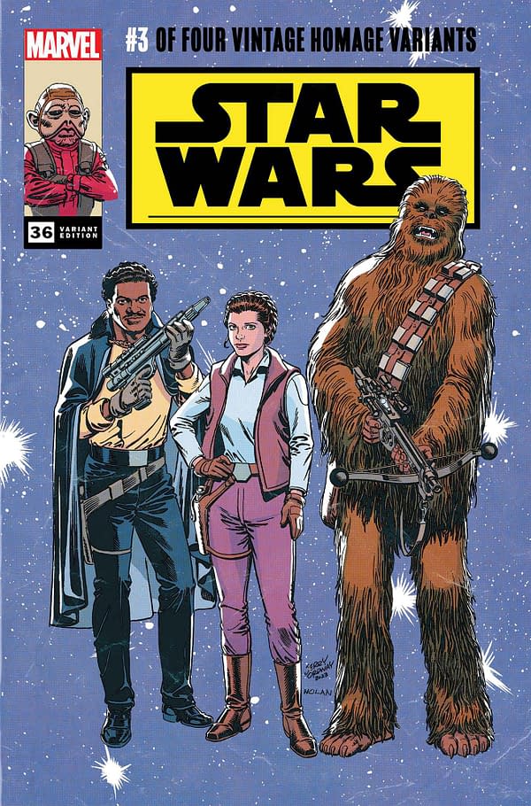 Cover image for STAR WARS 36 JERRY ORDWAY CLASSIC TRADE DRESS VARIANT