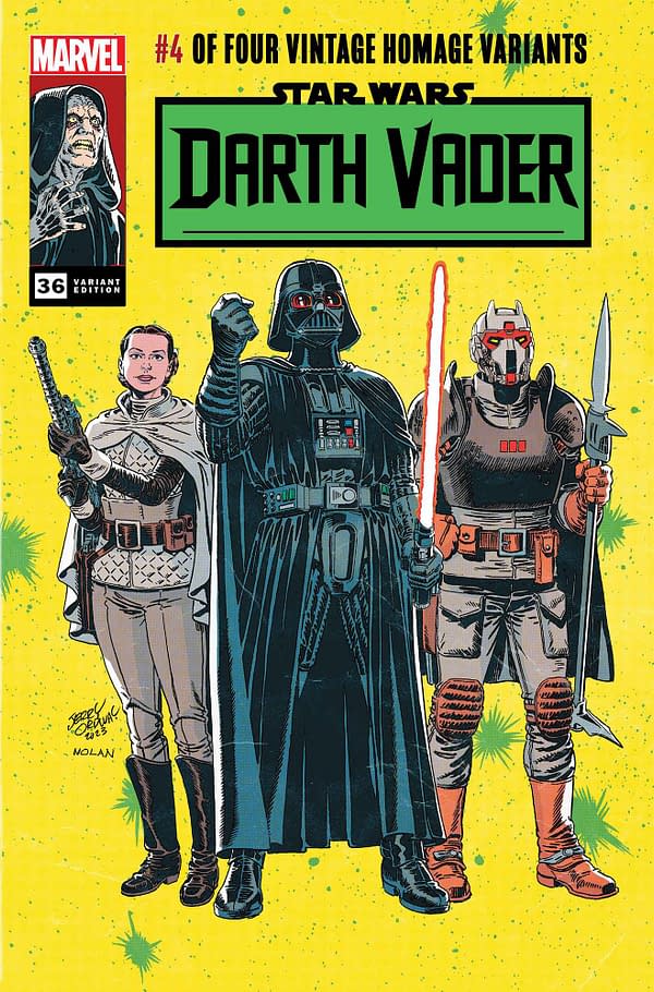 Cover image for STAR WARS: DARTH VADER 36 JERRY ORDWAY CLASSIC TRADE DRESS VARIANT