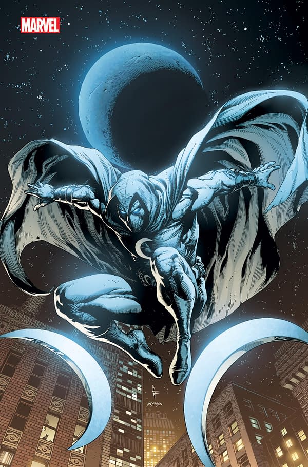 Cover image for MOON KNIGHT 25 GARY FRANK VIRGIN VARIANT