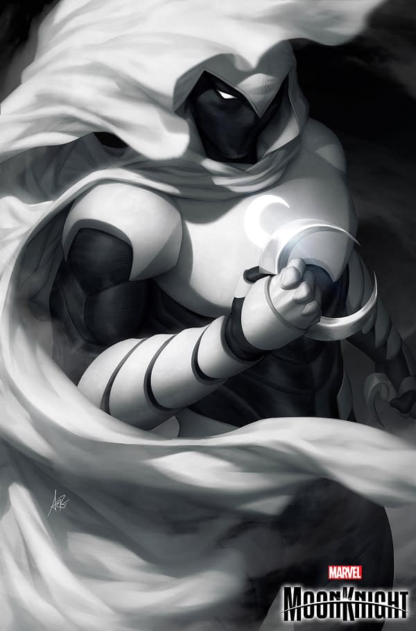 Cover image for MOON KNIGHT 25 ARTGERM VARIANT