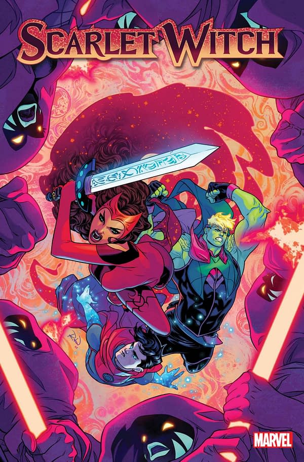 Cover image for SCARLET WITCH #6 RUSSELL DAUTERMAN COVER