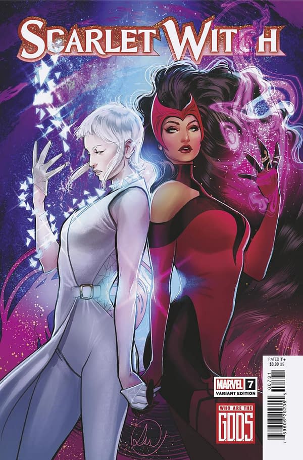 Cover image for SCARLET WITCH 7 LUCAS WERNECK G.O.D.S. VARIANT [G.O.D.S.]