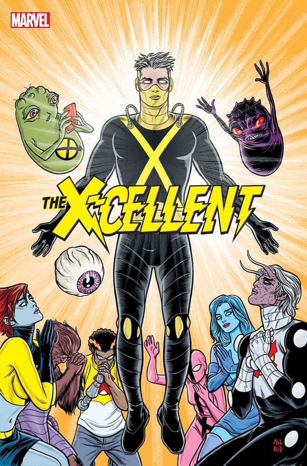 Cover image for X-CELLENT #5 MICHAEL ALLRED COVER
