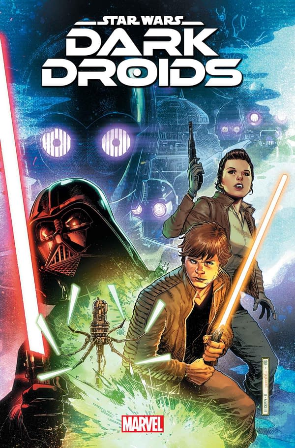 Cover image for STAR WARS: DARK DROIDS 1 JIM CHEUNG VARIANT [DD]