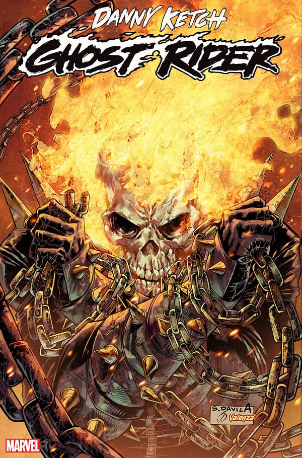 Cover image for DANNY KETCH: GHOST RIDER 3 SERGIO DAVILA VARIANT