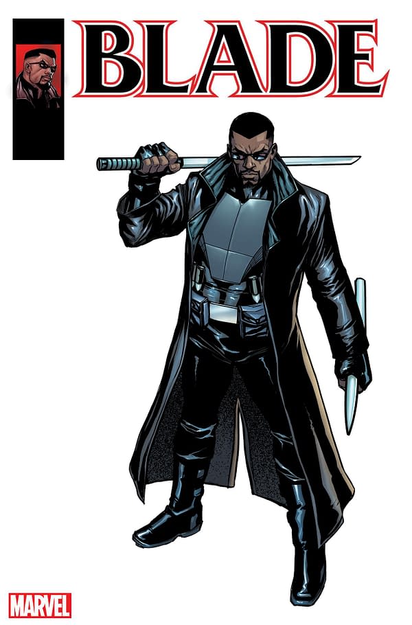 Cover image for BLADE 1 STEFANO CASELLI MARVEL ICON VARIANT