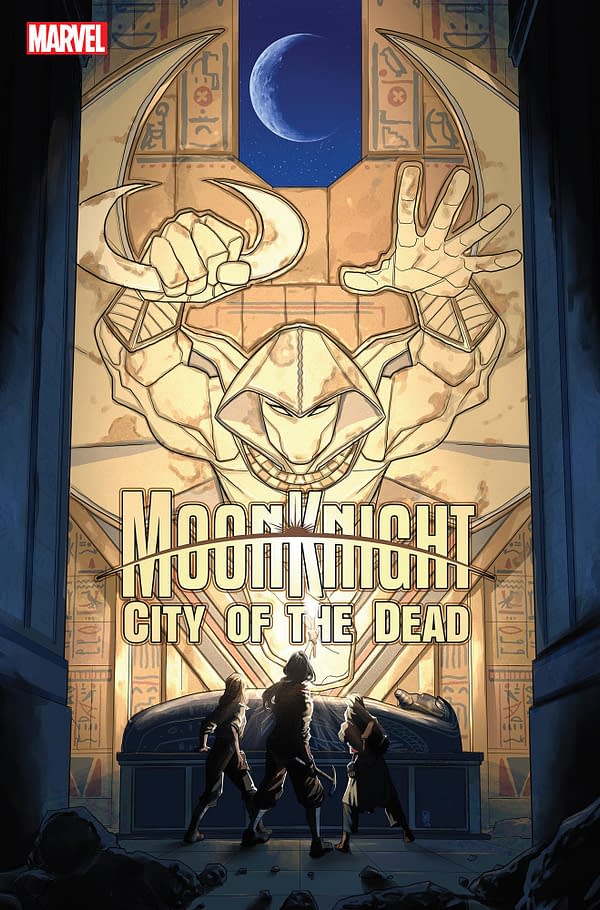 Cover image for MOON KNIGHT: CITY OF THE DEAD 1 PETE WOODS VARIANT