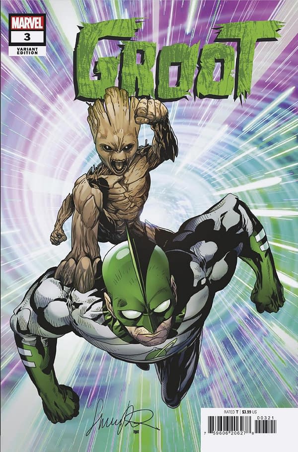Cover image for GROOT 3 SALVADOR LARROCA VARIANT