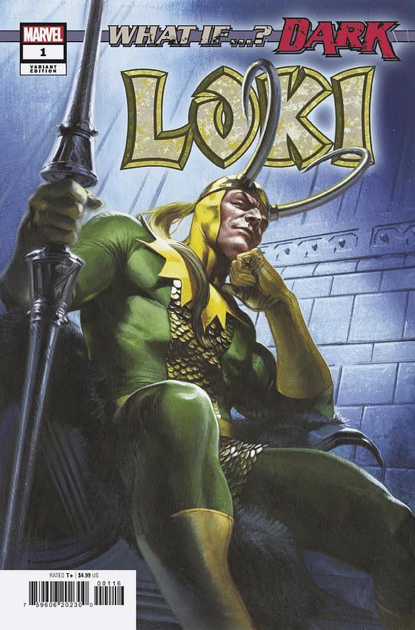 Cover image for WHAT IF...? DARK: LOKI 1 GABRIELE DELL'OTTO VARIANT