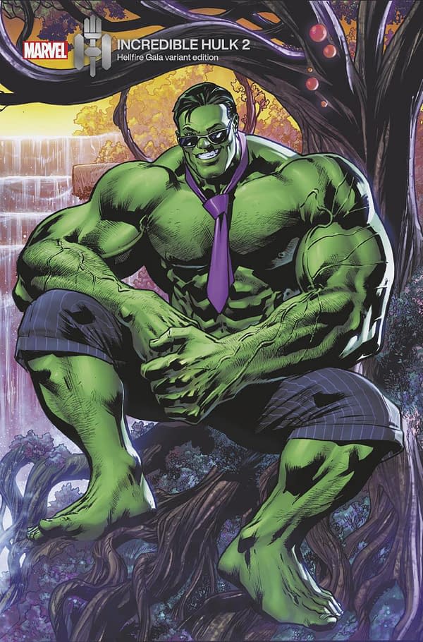 Cover image for INCREDIBLE HULK 2 BRYAN HITCH HELLFIRE GALA VARIANT