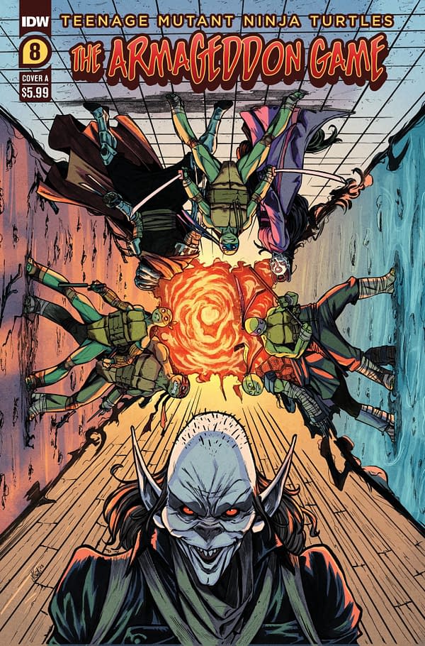 Cover image for TMNT: The Armageddon Game #8