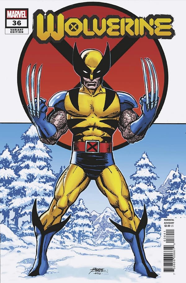 Cover image for WOLVERINE 36 GEORGE PEREZ VARIANT [FALL]
