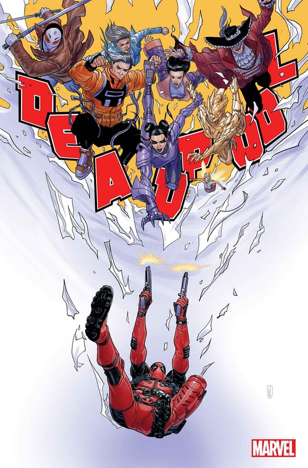 Cover image for DEADPOOL 10 PETE WOODS VARIANT