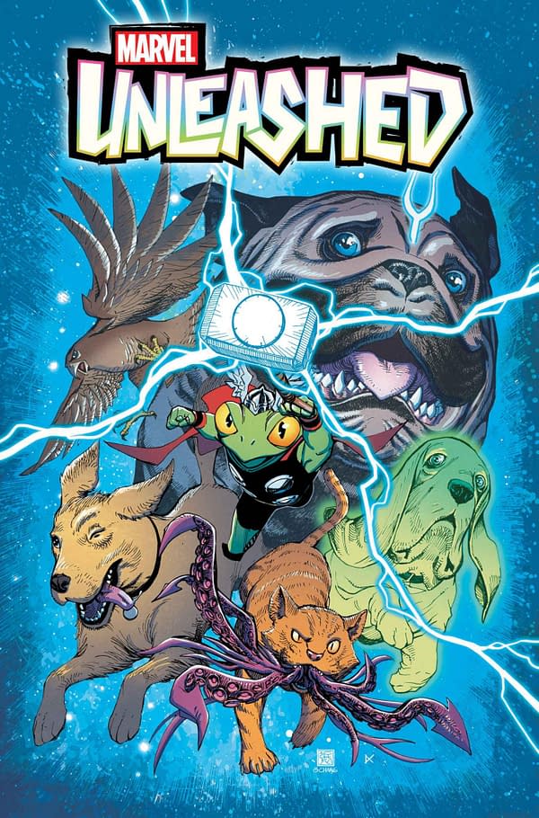 Cover image for MARVEL UNLEASHED 1 BERNARD CHANG VARIANT