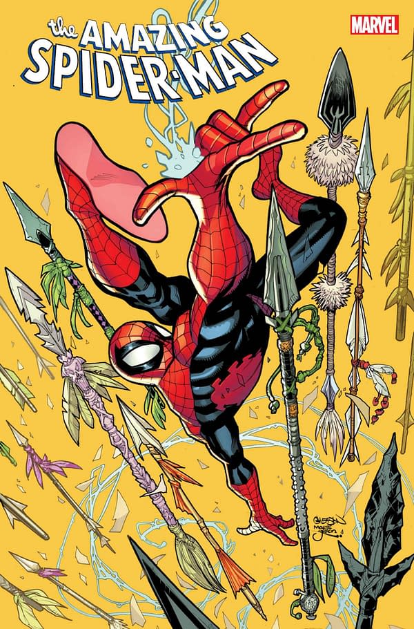 Cover image for AMAZING SPIDER-MAN 32 PATRICK GLEASON VARIANT [G.O.D.S.]