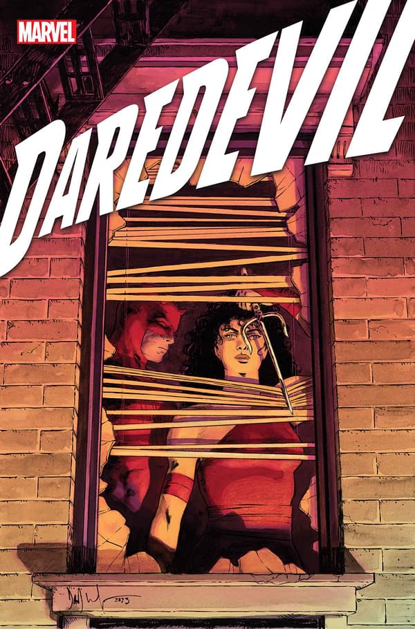 Cover image for DAREDEVIL 14 DAVE WACHTER WINDOWSHADES VARIANT