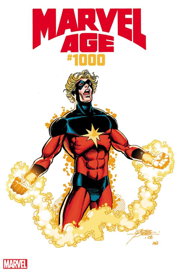Cover image for MARVEL AGE 1000 GEORGE PEREZ VARIANT