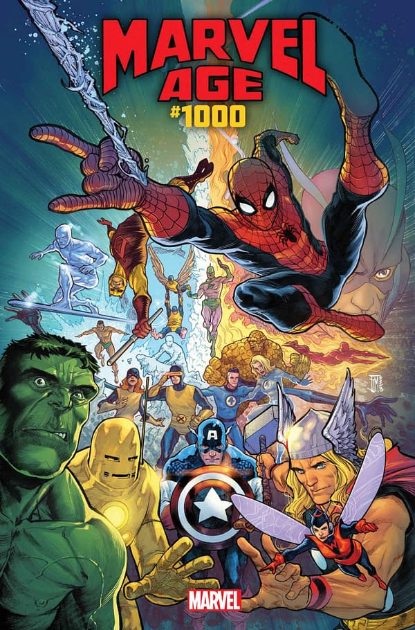 Cover image for MARVEL AGE 1000 FRANCIS MANAPUL VARIANT