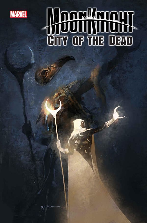 Cover image for MOON KNIGHT: CITY OF THE DEAD 2 BILL SIENKIEWICZ VARIANT