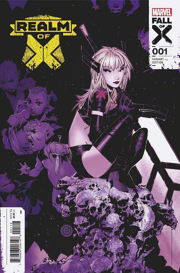 Cover image for REALM OF X 1 CHRIS BACHALO VARIANT [FALL]