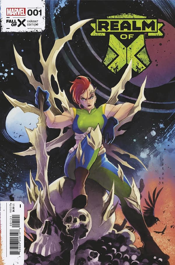 Cover image for REALM OF X 1 KAREN DARBOE VARIANT [FALL]