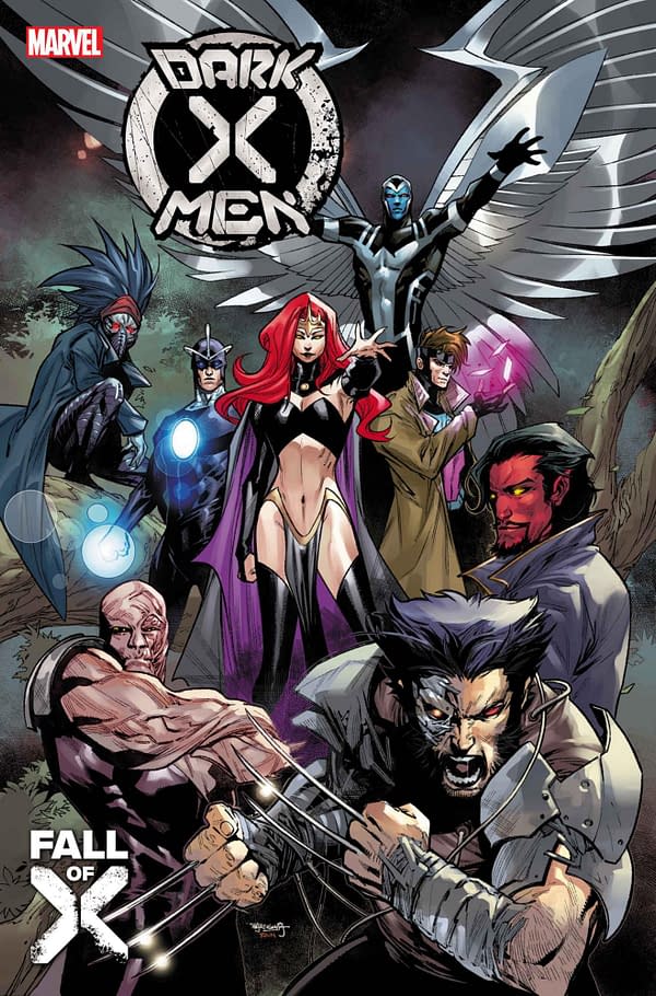 Cover image for DARK X-MEN #1 STEPHEN SEGOVIA COVER