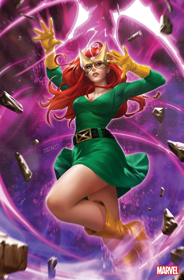 Cover image for JEAN GREY 1 DERRICK CHEW JEAN GREY VIRGIN VARIANT [FALL]