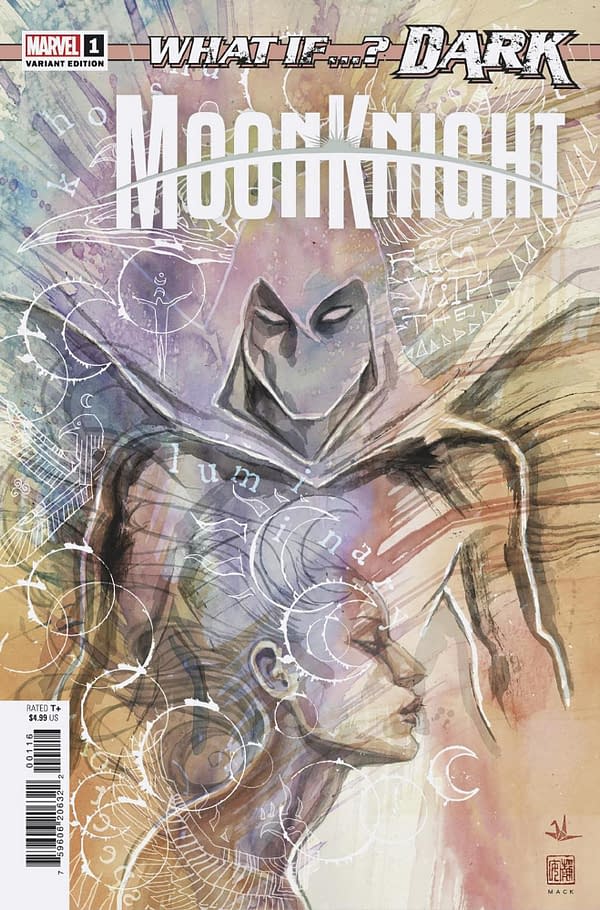 Cover image for WHAT IF...? DARK: MOON KNIGHT 1 DAVID MACK VARIANT