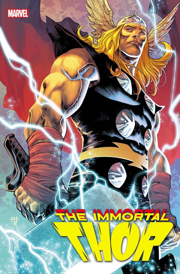 Cover image for IMMORTAL THOR 1 FRANCIS MANAPUL VARIANT [G.O.D.S.]
