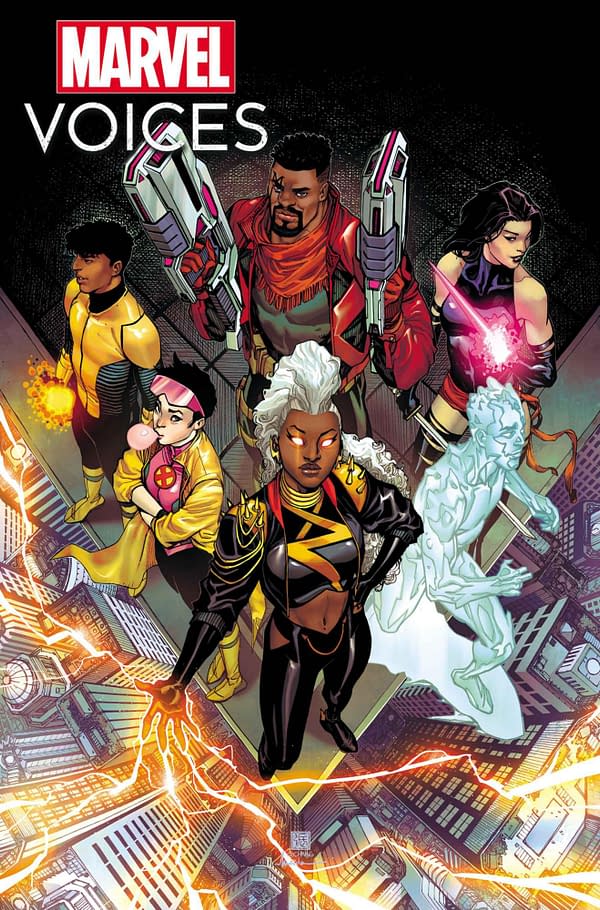 Cover image for MARVEL'S VOICES: X-MEN #1 BERNARD CHANG COVER