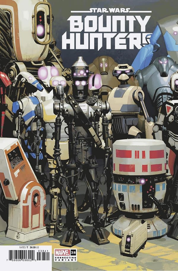 Cover image for STAR WARS: BOUNTY HUNTERS 38 JOSEMARIA CASANOVAS DROIDS CONNECTING VARIANT [DD]