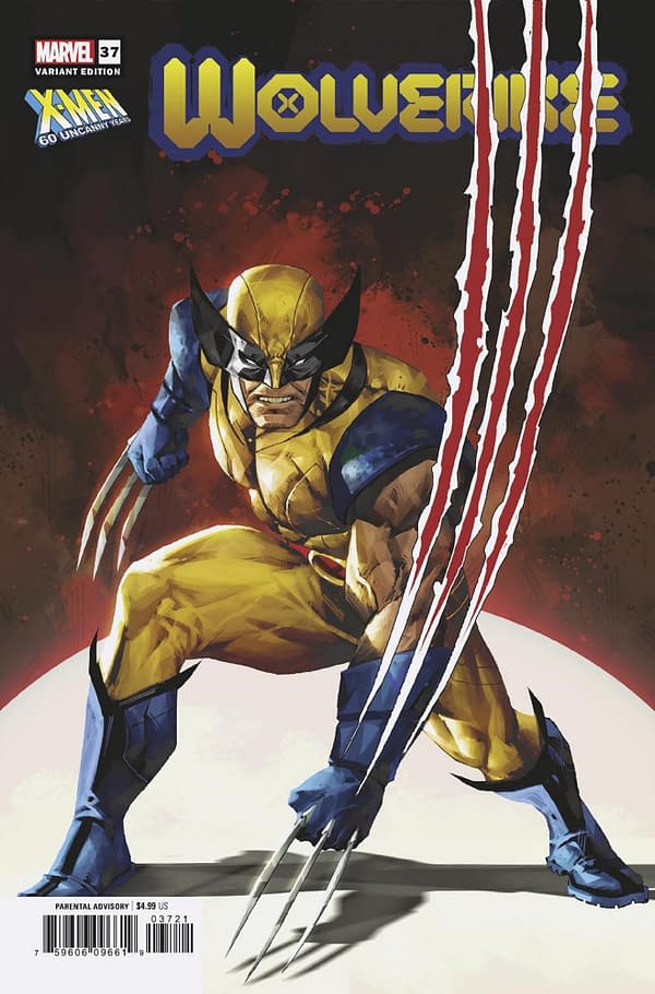 Cover image for WOLVERINE 37 KAEL NGU X-MEN 60TH VARIANT [FALL]