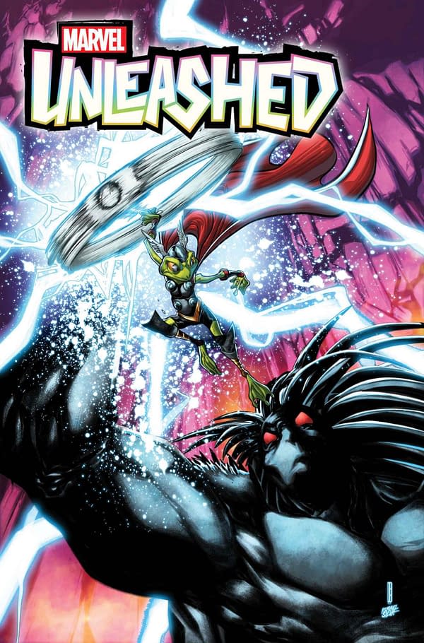 Cover image for MARVEL UNLEASHED #2 DAVID BALDEON COVER