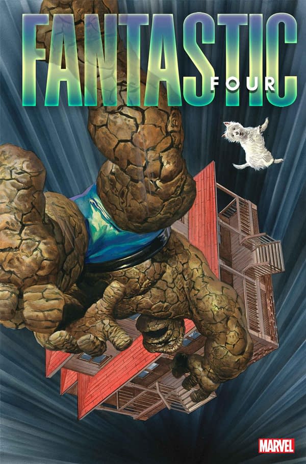 Cover image for FANTASTIC FOUR #11 ALEX ROSS COVER
