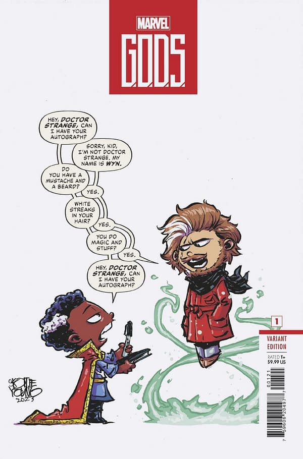 Cover image for G.O.D.S. 1 SKOTTIE YOUNG VARIANT