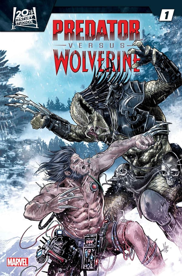 Cover image for PREDATOR VS. WOLVERINE #1 MARCO CHECCHETTO COVER