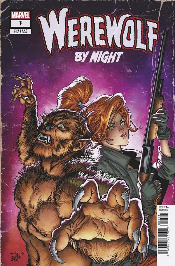 Cover image for WEREWOLF BY NIGHT 1 DAVID YARDIN VARIANT