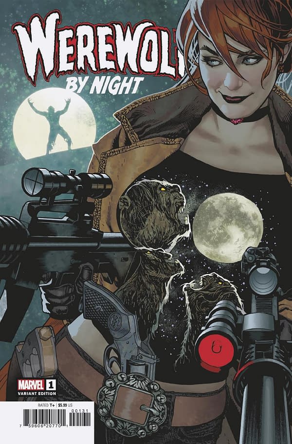 Cover image for WEREWOLF BY NIGHT 1 ADAM HUGHES VARIANT