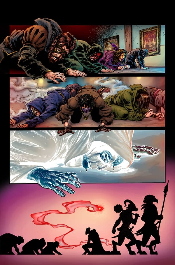 Interior preview page from Wheel of Time: The Great Hunt #1