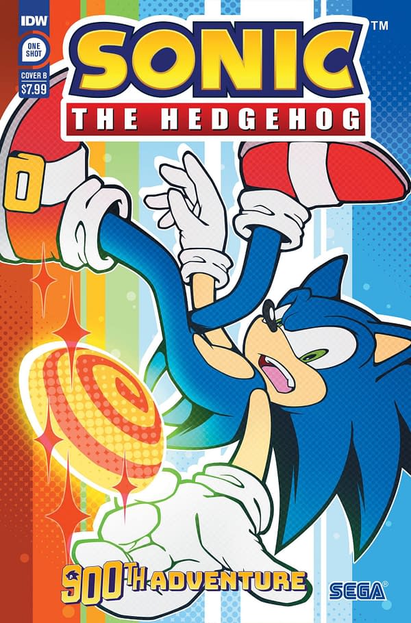 Cover image for SONIC THE HEDGEHOGS 900TH ADVENTURE CVR B SEGA OF JAPAN