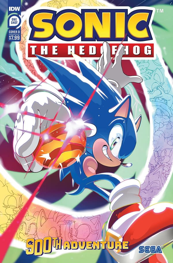 Cover image for SONIC THE HEDGEHOGS 900TH ADVENTURE CVR D THOMAS