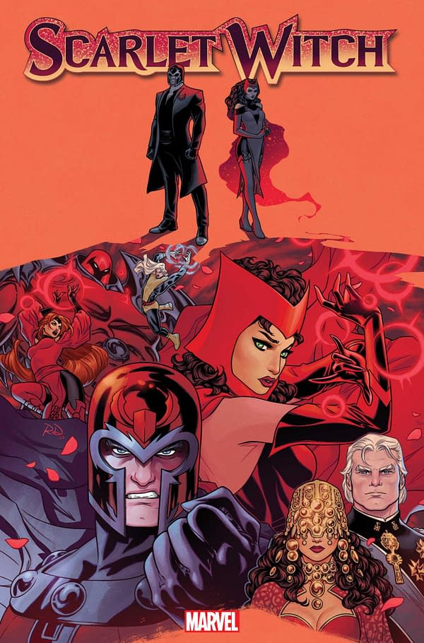 Cover image for SCARLET WITCH #9 RUSSELL DAUTERMAN COVER