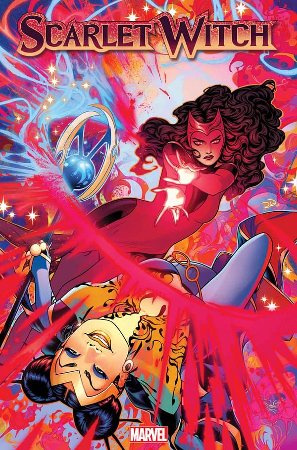 Cover image for SCARLET WITCH #10 RUSSELL DAUTERMAN COVER