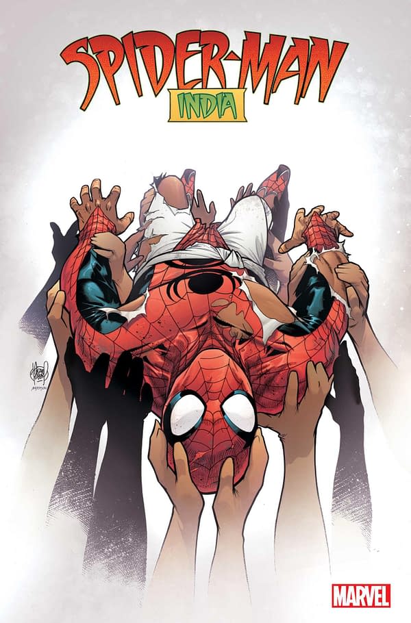 Cover image for SPIDER-MAN INDIA #5 ADAM KUBERT COVER
