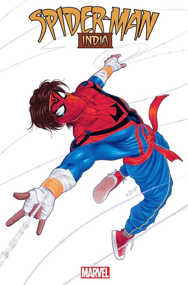 Cover image for SPIDER-MAN: INDIA 5 DOALY NEW COSTUME VARIANT